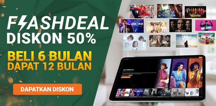 Flash Sale beli 6 dapat 12 Bulan!