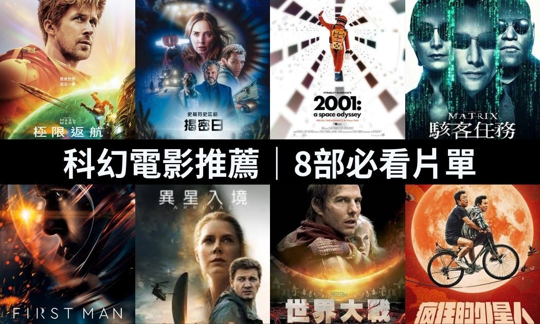 科幻電影推薦2026｜《極限返航》《揭密日》掀熱潮！從《駭客任務》到《異星入境》8部必看片單
