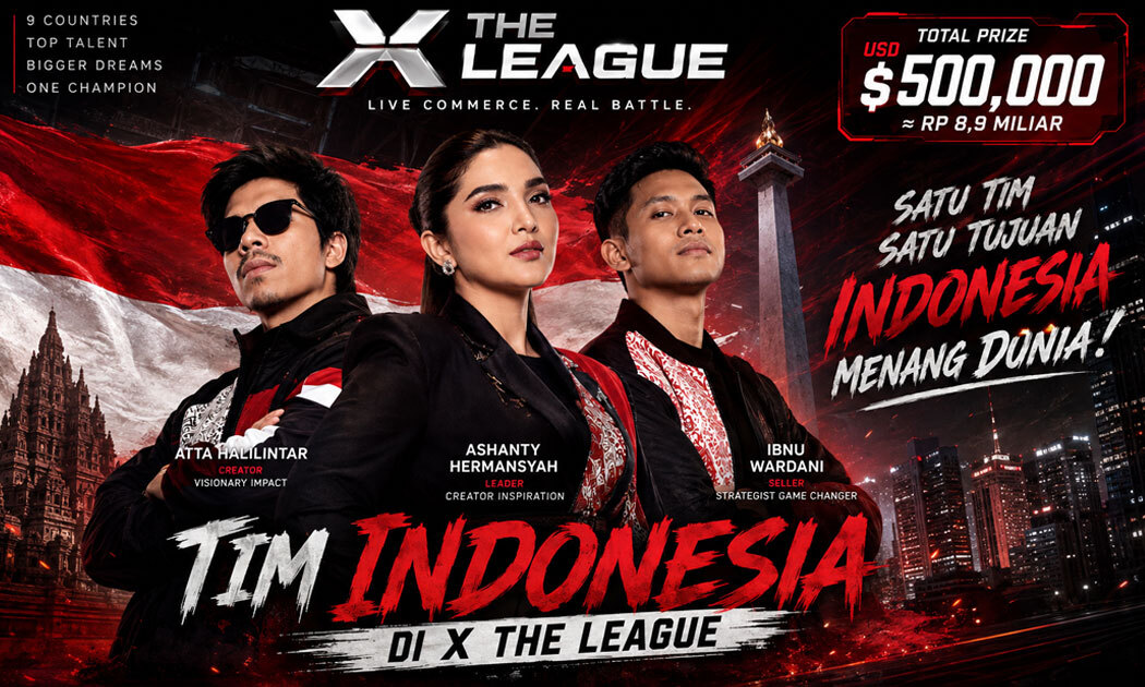 Atta Halilintar, Ashanty dan Aurel Hermansyah Wakili Indonesia di X THE LEAGUE